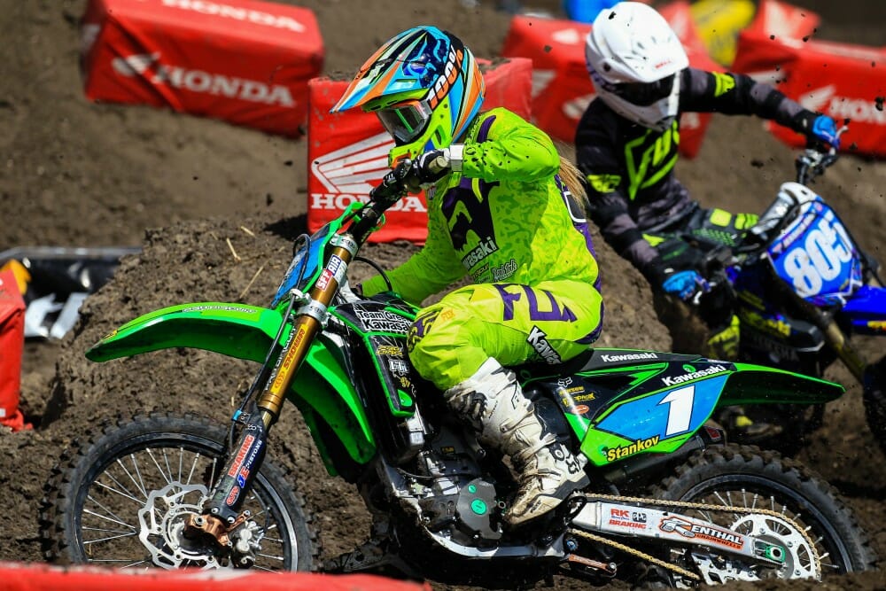 The RCSX also hosted the first round of the WMX Championship. Defending champ Kylie Fasnacht took the win. Photo: Rob Koy