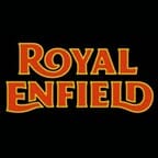 Royal Enfield Logo Red on Black