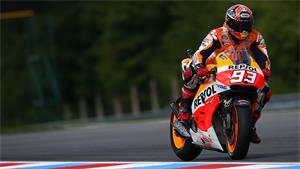 Marc Marquez On Pole For Czech Grand Prix