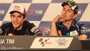 MotoGP: Rossi, Lorenzo Weigh In On Marquez And Bigger Brakes
