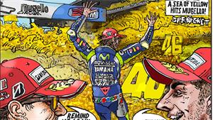 MotoGP: Valentino Rossi’s Hand On History