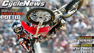 New Cycle News: Yamaha WR450F, Red Bull X-Fighters…
