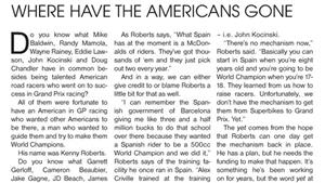 MotoGP Editorial: Where Have The Americans Gone?