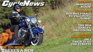 Issue 34: New Harleys, Riding The Indians, Racing…