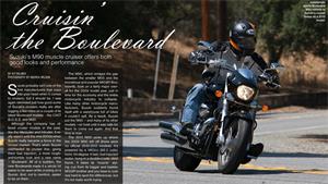 2013 Suzuki Boulevard M90: RIDING IMPRESSION