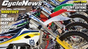 Issue 49: 2015 450cc MX Shootout, KTM Factory Editions, Talking MotoGP, Big 6 Final