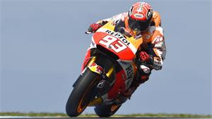Marquez Blasts His Way To Pole