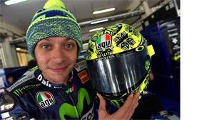 Product Showcase: AGV’s Rossi Winter Test-Replica Corsa Helmet