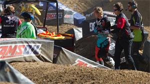 Justin Hill Scores His First 250 Supercross Win