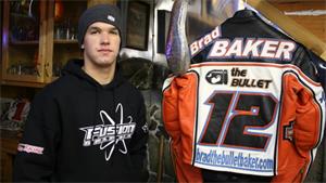 Brad Baker Gets Harley Flat Track Ride