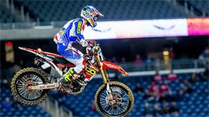 Supercross: GEICO Honda’s Justin Bogle Gets First Win Of Season
