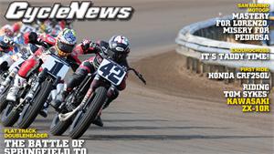 Editorial: Kawasakis In Flat Track