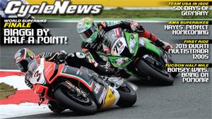 The New Cycle News: Biaggi, Hayes, Ducati, Bonsey