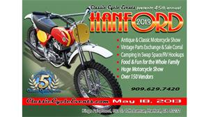 46th Annual HANFORD Vintage Motorcycle Show & Swap Meet