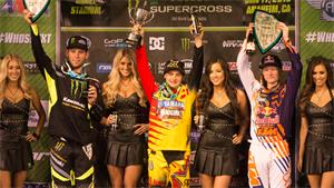 Cooper Webb Scores Thrilling 250 West Supercross Victory
