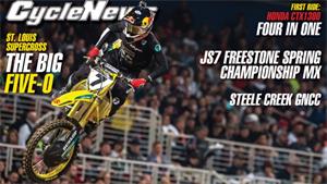 Issue 13: Stewart Again In Supercross, Riding Honda’s CTX1300