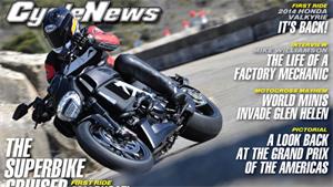 Issue 16: First Rides On The Ducati Diavel, Honda Valkyrie…