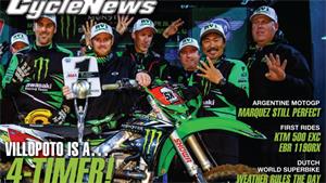 Issue 17: Villopoto Does It, Marquez Still Perfect