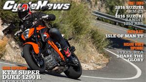 Issue 25: KTM 1290 Super Duke R Test, Misano World Superbike, New Suzukis, Isle Of Man Pictorial
