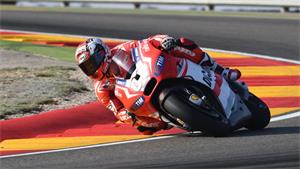 MotoGP: Andrea Dovizioso Leads Aragon Day One