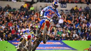 Ryan Dungey Scores His First Win of the Season in a Wild Night in Indy