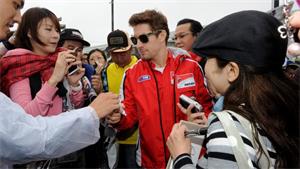 Nicky Hayden Puts Ducati on the Front Row in Japan