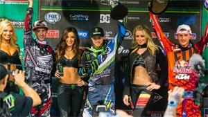 Video: 2014 Houston Supercross Highlights And Interviews