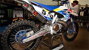 Husqvarna Unwraps Factory Race Team Two-Stroke Motocrosser