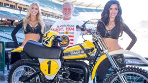 First Supercross Champion Pierre Karsmakers Honored At Anaheim