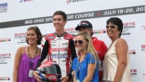 Dustin Dominguez Takes Mid-Ohio SuperSport Race 1