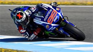 Jorge Lorenzo Fastest on Friday in Jerez