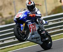 Lorenzo on Pole in Spain