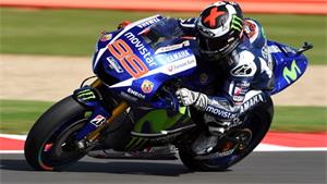 Jorge Lorenzo Tops Silverstone MotoGP FP2
