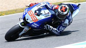 Jorge Lorenzo Takes Charge In Jerez