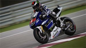 Jorge Lorenzo Nabs Qatar Pole