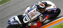 Jorge Lorenzo Fast in Friday MotoGP Practice in Valencia