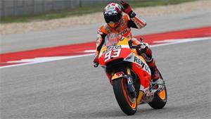 Miracle Pole for Marc Marquez at COTA
