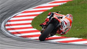 Marc Marquez Earns Pole in Sepang