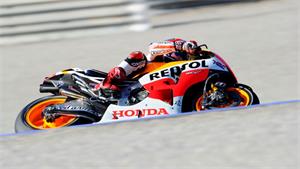 Fast Friday for Marc Marquez at Valencia