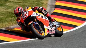 Marc Marquez On Form at Sachsenring