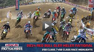 Video: 2014 Glen Helen Outdoor Motocross Highlights
