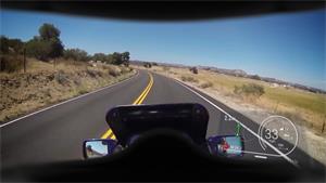 First Look: Nuviz Ride: HUD – Heads Up Display For Motorcyclists