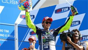 Valentino Rossi Takes Wildly Popular MotoGP Victory in Misano