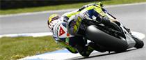 Rossi Struggles to Seventh on Day One at Phillip Island