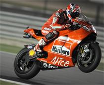 Stoner On Pole in Qatar