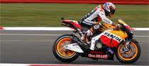 Stoner Wins, Lorenzo Crashes in Wet British Grand Prix