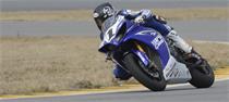 Hayes Fast in Shrunken Tire Test