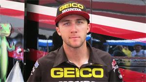 Eli Tomac Leads Muddy Practice at Ironman Motocross National