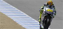 Rossi Struggles with Corkscrew