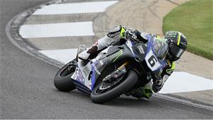 Valentino Rossi through the Gravel in Final Turn to Win Epic Dutch TT